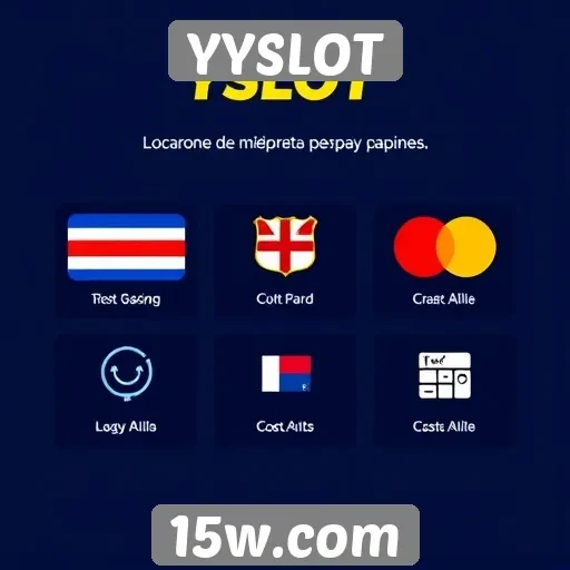 Comparativo de métodos de pagamento no YYSLOT